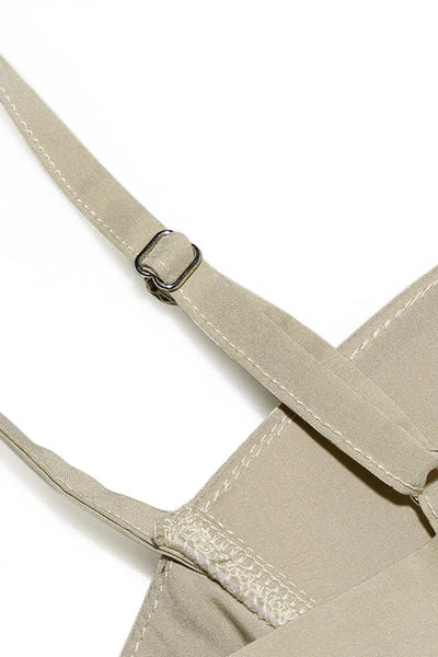 Seksi Askılı Midi Elbise