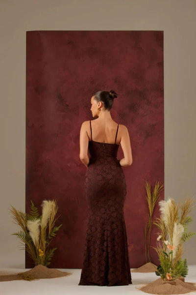 Leah Dantel Uzun Elbise