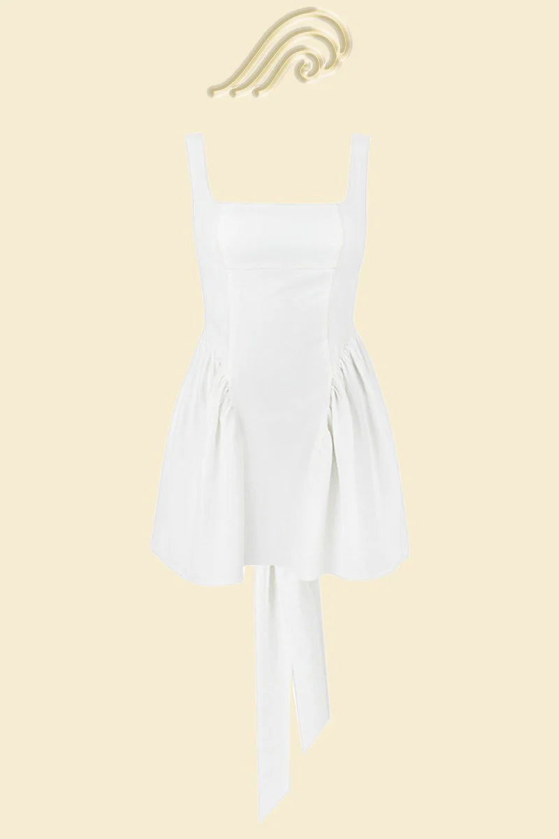 Debby Papyon Sırtı Açık Mini Elbise